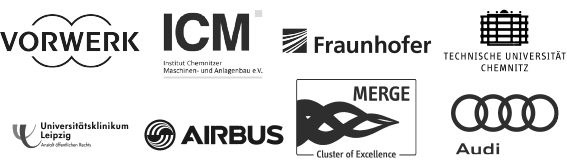 Logo_Collage-02 Airbus, Fraunhofer Institute, Audi, Vorwerk, ICM